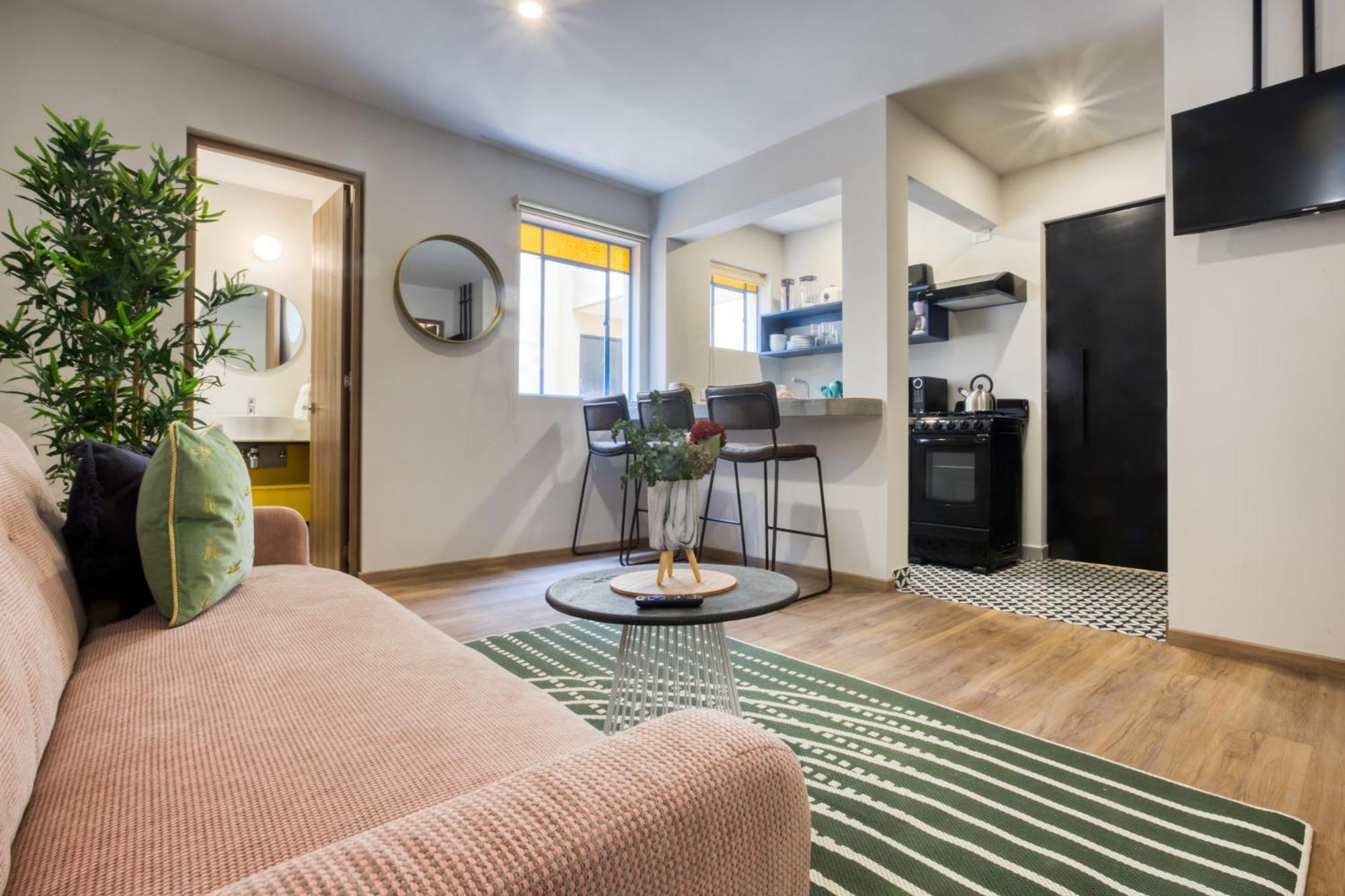 Ferienwohnung Vicente Suarez By Mr W Mexiko-Stadt Zimmer foto